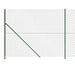 Gard plasă de sârmă cu bordură, verde, 1,6x25 m - WALTI WALTI