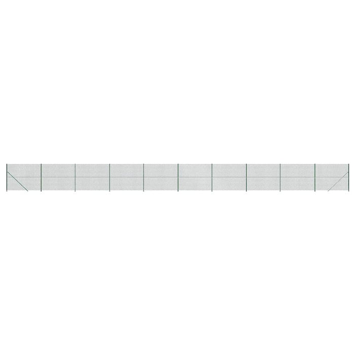 Gard plasă de sârmă cu bordură, verde, 1,8x25 m - WALTI WALTI