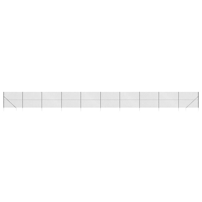 Gard plasă de sârmă cu țăruși de fixare, antracit, 1,4x25 m - WALTI WALTI