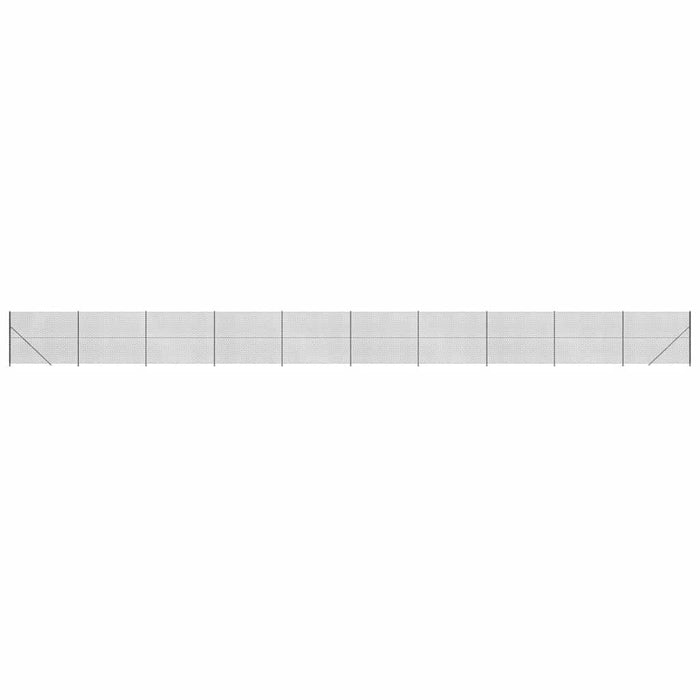 Gard plasă de sârmă cu bordură, antracit, 1,4x25 m - WALTI WALTI