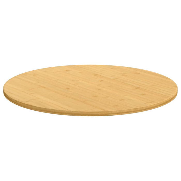 Blat de masă, Ø80x1,5 cm din bambus - WALTI WALTI