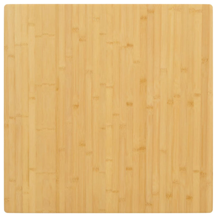 Blat de masă, 90x90x1,5 cm, bambus WALTI