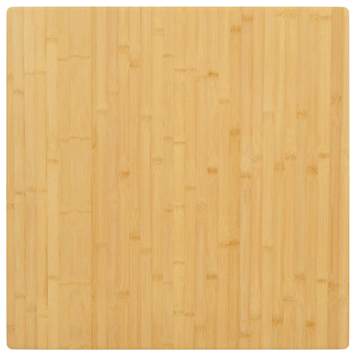 Blat de masă, 70x70x2,5 cm, bambus - WALTI WALTI
