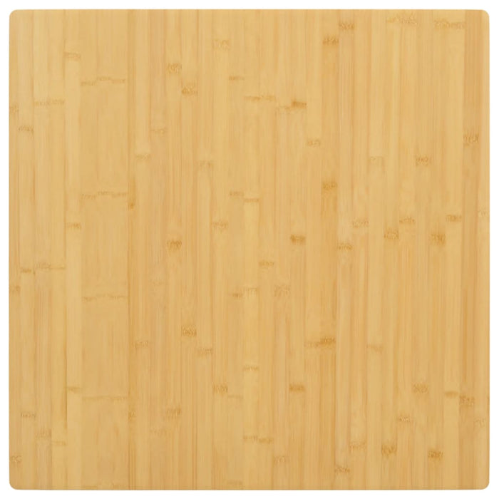 Blat de masă, 80x80x2,5 cm, bambus WALTI