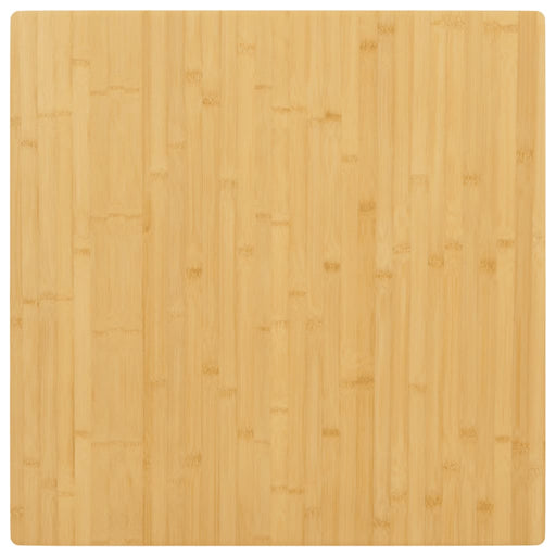 Blat de masă, 90x90x2,5 cm, bambus - WALTI WALTI