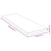 Raft de perete, 60x20x1,5 cm, bambus - WALTI WALTI