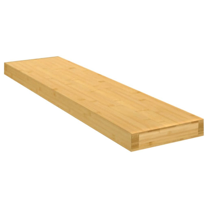 Raft de perete, 80x20x4 cm, bambus - WALTI WALTI