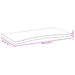 Blat de birou, 110x55x4 cm, bambus - WALTI WALTI