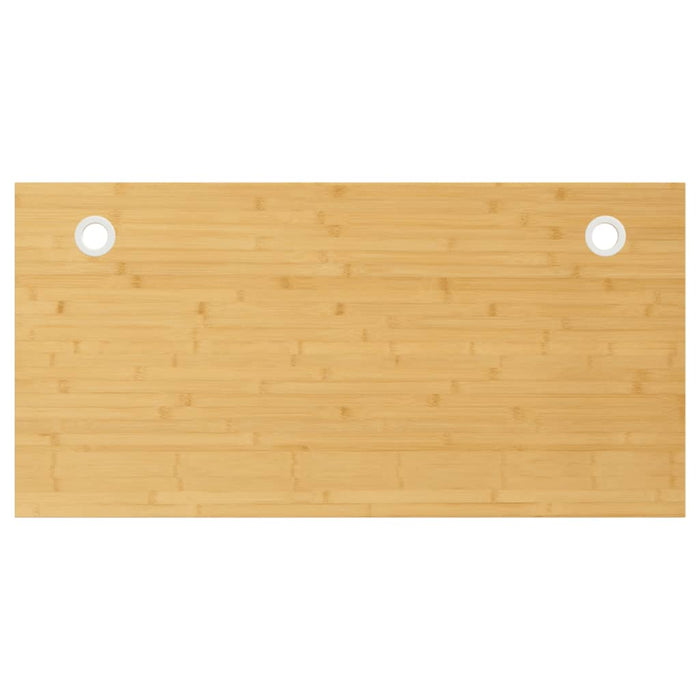 Blat de birou, 100x50x4 cm, bambus WALTI