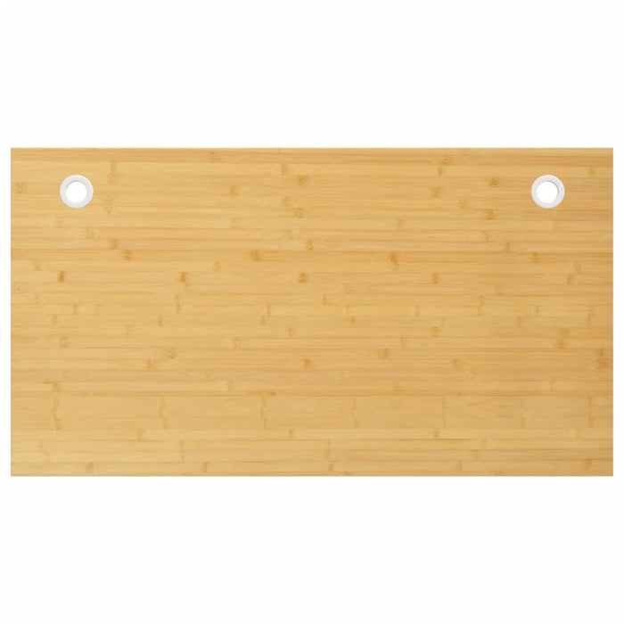 Blat de birou, 100x60x4 cm, bambus WALTI