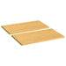 Protecții pentru aragaz, 2 buc., 50x28x1,5 cm, bambus - WALTI WALTI