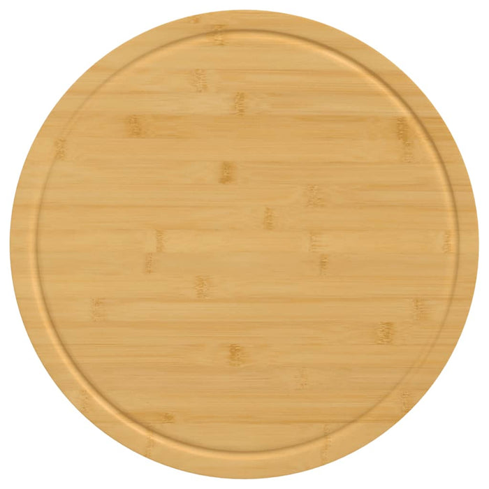 Tocătoare, 6 buc., Ø40x1,5 cm, bambus - WALTI WALTI