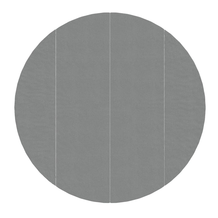 Acoperire geotextil piscină, gri deschis, Ø458 cm, poliester - WALTI WALTI