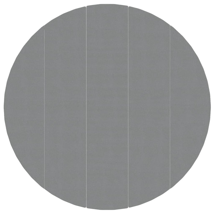 Acoperire geotextil piscină, gri deschis, Ø550 cm, poliester - WALTI WALTI