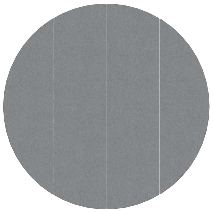 Acoperire geotextil piscină, gri deschis, Ø428 cm, poliester - WALTI WALTI