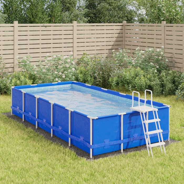 Acoperire geotextil piscină, gri deschis, 500x250 cm, poliester - WALTI WALTI