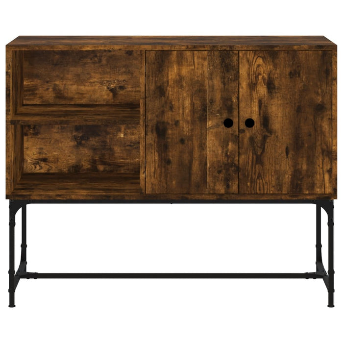 Servantă, stejar fumuriu, 100x40x79,5 cm, lemn compozit - WALTI WALTI