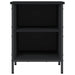 Dulap pentru pantofi, negru, 38x35x50 cm, lemn compozit - WALTI WALTI