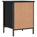 Dulap pentru pantofi, negru, 38x35x50 cm, lemn compozit - WALTI WALTI