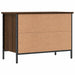 Pantofar, stejar maro, 69x35x50 cm, lemn compozit - WALTI WALTI