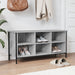 Pantofar, gri sonoma, 100x35x50 cm, lemn prelucrat - WALTI WALTI