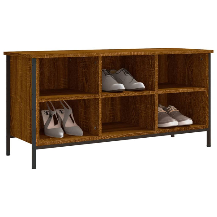 Pantofar, stejar maro, 100x35x50 cm, lemn prelucrat WALTI