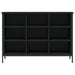 Pantofar, negru, 100x35x70 cm, lemn compozit - WALTI WALTI