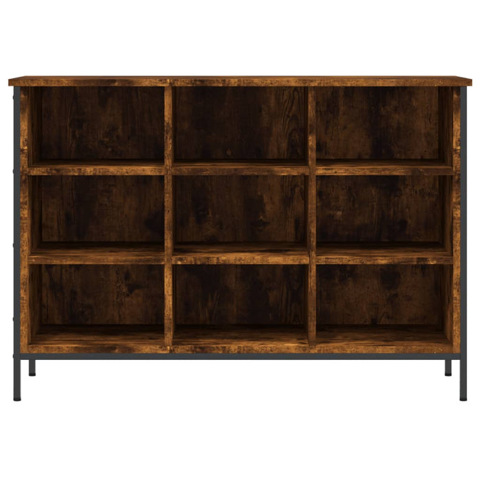 Pantofar, stejar fumuriu, 100x35x70 cm, lemn compozit - WALTI WALTI