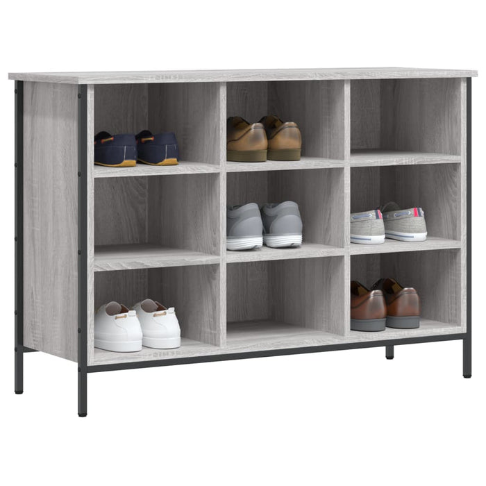 Pantofar, gri sonoma, 100x35x70 cm, lemn compozit - WALTI WALTI