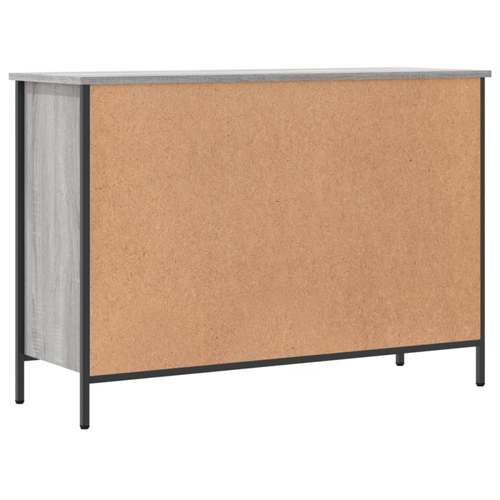Pantofar, gri sonoma, 100x35x70 cm, lemn compozit - WALTI WALTI