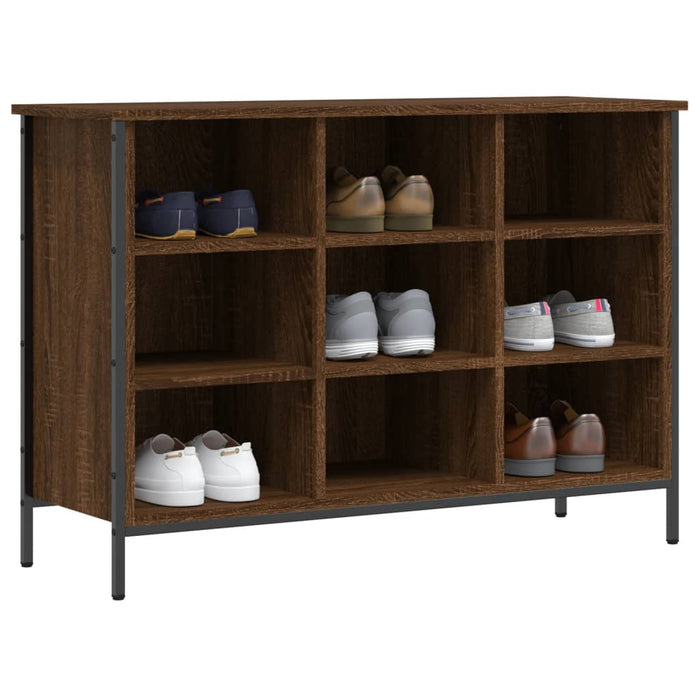 Pantofar, stejar maro, 100x35x70 cm, lemn compozit - WALTI WALTI