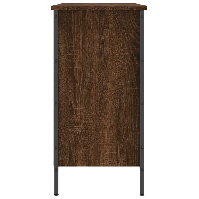Pantofar, stejar maro, 100x35x70 cm, lemn compozit - WALTI WALTI