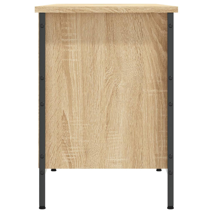 Pantofar, stejar sonoma, 131x35x50 cm, lemn compozit - WALTI WALTI
