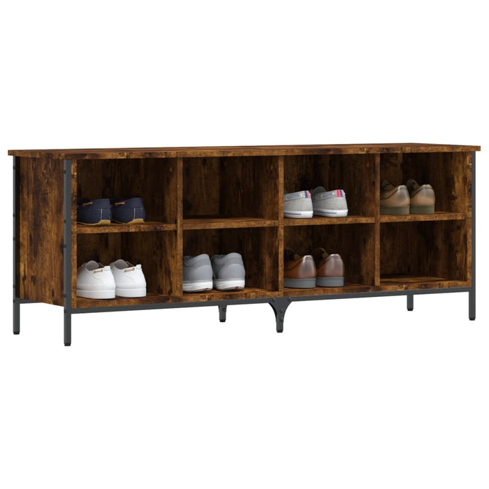 Pantofar, stejar fumuriu, 131x35x50 cm, lemn compozit - WALTI WALTI