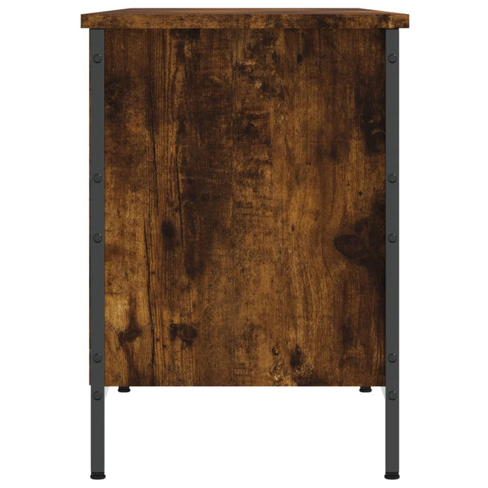 Pantofar, stejar fumuriu, 131x35x50 cm, lemn compozit - WALTI WALTI