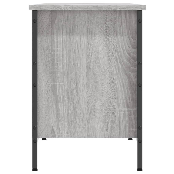 Pantofar, gri sonoma, 131x35x50 cm, lemn compozit - WALTI WALTI