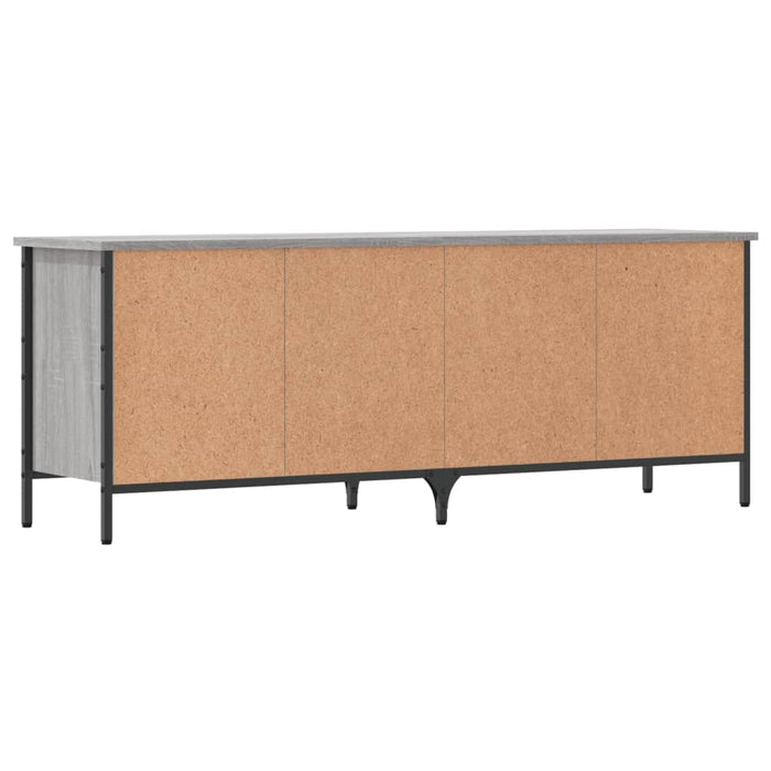 Pantofar, gri sonoma, 131x35x50 cm, lemn compozit - WALTI WALTI