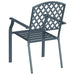 Scaun 2 pcs Antracit 56 x 65 x 89cm Oțel - WALTI WALTI