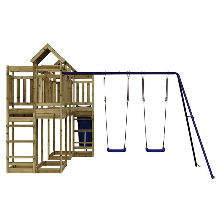 Set de joacă pentru exterior, lemn de pin impregnat - WALTI WALTI
