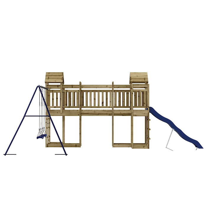 Set de joacă pentru exterior, lemn de pin impregnat - WALTI WALTI