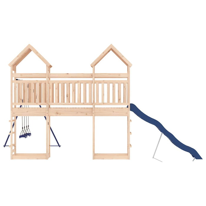 Set de joacă pentru exterior, lemn masiv de pin - WALTI WALTI