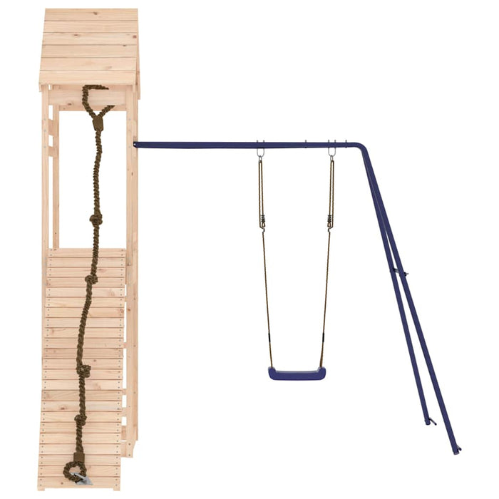 Set de joacă pentru exterior, lemn masiv de pin - WALTI WALTI