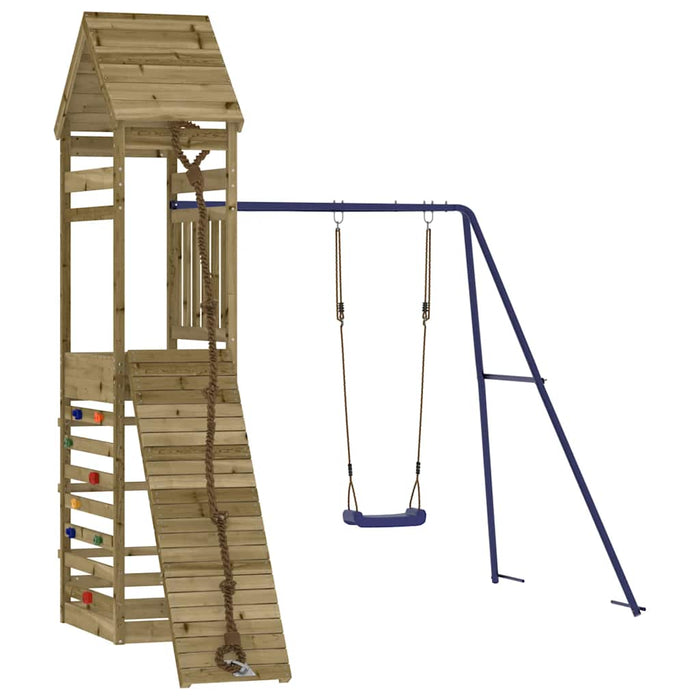 Set de joacă pentru exterior, lemn de pin impregnat - WALTI WALTI