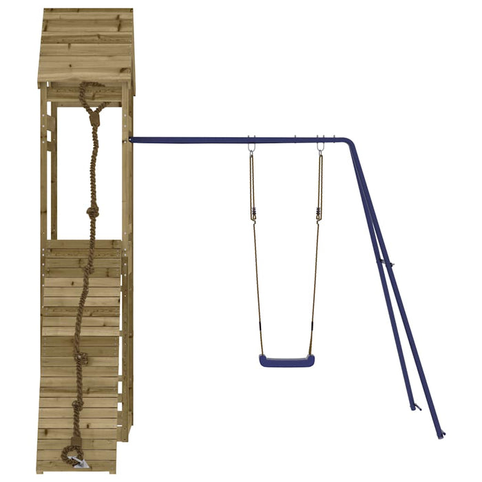 Set de joacă pentru exterior, lemn de pin impregnat - WALTI WALTI