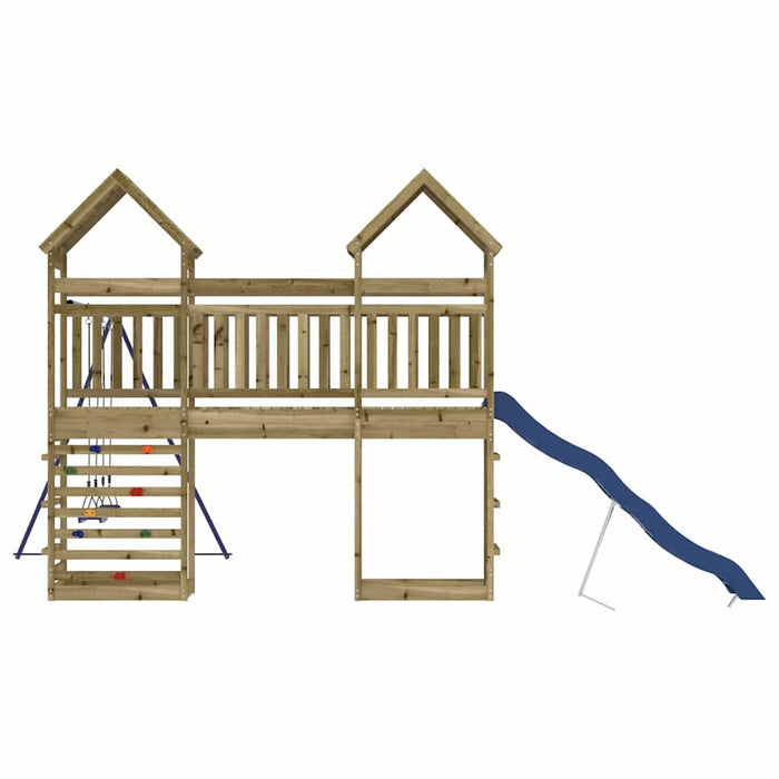 Set de joacă pentru exterior, lemn de pin impregnat - WALTI WALTI