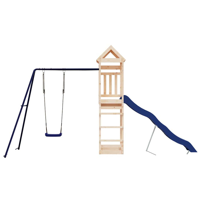 Set de joacă pentru exterior, lemn masiv de pin - WALTI WALTI