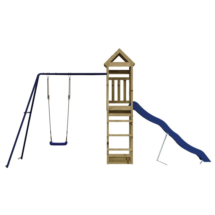 Set de joacă pentru exterior, lemn de pin impregnat - WALTI WALTI