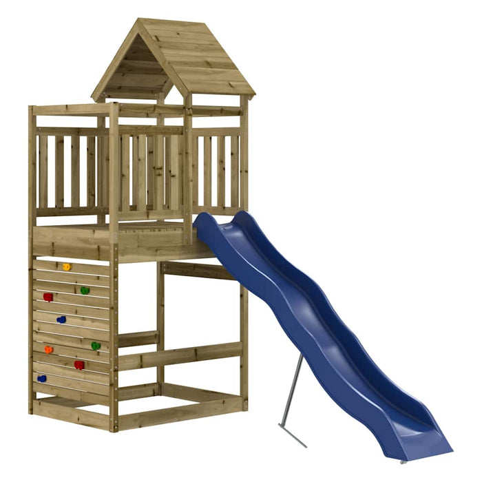 Set de joacă pentru exterior, lemn de pin impregnat - WALTI WALTI