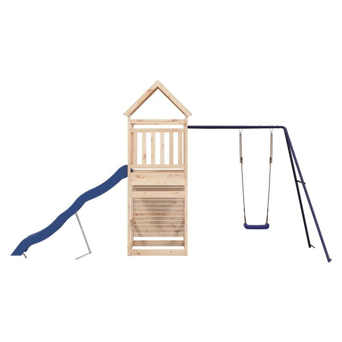 Set de joacă pentru exterior, lemn masiv de pin - WALTI WALTI