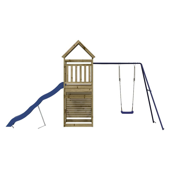Set de joacă pentru exterior, lemn de pin impregnat - WALTI WALTI